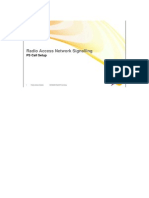 Radio Access Network Signalling: PS Call Setup