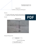 Experiment No.8 Structural Effects On Melting Point and Boiling Point