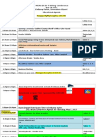 NCIAI 2015 Training Conference: Educational Agenda