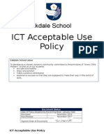 ICT Acceptable Use Policy