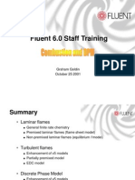 Fluent 6.0 Staff Training Combustion and DPM