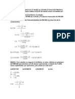 Ejercicios Matemáticas Financieras