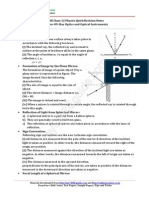 12 Physics Notes Ch09 Rayoptics and Optical Instruments