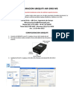 Configuracion Ubiquiti Airgrid Ver 1.0