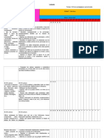 Carta Planificación Gantt Lenguaje 8 Básico Anual.