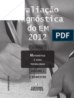 Avaliação Diagnostica 1 Ano Matematica