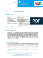 Modelo de Informe Recomendadowisc