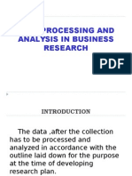 Data Processing & Analysis in B.R.