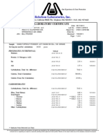 Nutritional Analysis Kamut