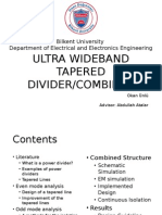 Ultra Wideband Divider