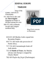 13 14 Medieval Europe Timeline