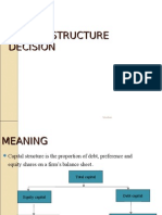 Capital Structure Decision