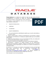 1.2 Analisis de Los Manejadores de Base de Datos