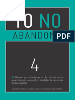 Yo No Abandono 4 - Tutoría Entre Pares