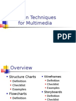 Design Techniques For Multimedia