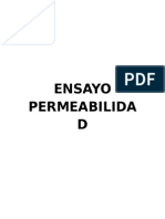 Ensayo Permeabilidad