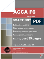 Smart Notes Acca f6 2015 (35 Pages)