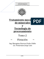 Tratamiento Mecánico de Minerales: Flotación - Marquina y Venaruzzo