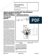 Válvula de Diluvio DV5, Tipo Diafragma Activación Eléctrica