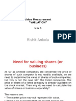 Value Measurement Presentation