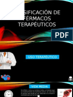 Clasificación de Fármacos Con Fines Terapeuticos