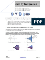 Volumes by Integration1 TRIGONOMETRY