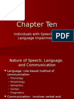 Speech and Language