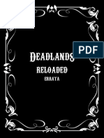 Deadlands Reloaded Errata v1