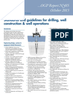 Standards and Guidelines For Drilling, Well Construction and Well Operations - OGP - No485