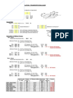 Seafastening Design Calculation - Transportation Loads