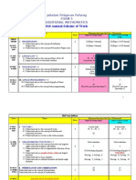 F5 Add Maths Annual Scheme of Work - 2010