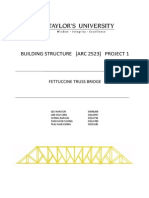 Fettuccine Truss Bridge