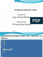 Ericsson High Capacity Link: Eng./Ahmed Elkhaiat