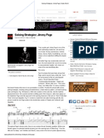 Soloing Strategies - Jimmy Page - Guitar World