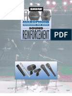 The Shure Microphone Techniques For Music Sound Reinforcement Manual PDF