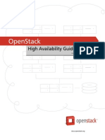 Openstack High Availability Guide