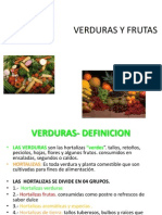 Verduras y Frutas