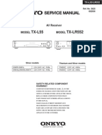 Onkyo TX-L55 - LR552 PDF