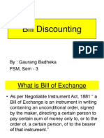 Bills Discounting