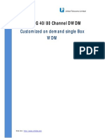 Utl DWDM 10g-Mu Datasheet 01