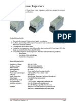 Thyristor 3PH Data Sheet PDF