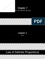 Chapter 7 Ionic and Metallic Bonding