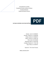 Leyes Comiciales Como Fuentes Del Derecho Romano