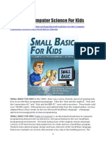 Small Basic For Kids - Computer Science For Kids