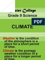 Climate 2 Grade 9