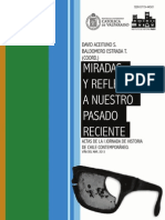 Vol. 1. Aceituno y Estrada Coord. Reflexiones y Miradas A Nuestro Pasado Reciente. PUCV. 2013. ISSN 0719 44501