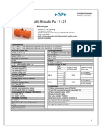 Pneumatic Actuator 11 21 Datasheet English