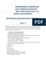  Question Bank of Network Analysis and Synthesis UNIT-1 and UNIT-2