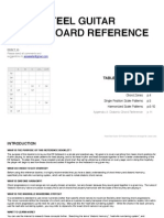 Pedal Steel Guitar E9 Fretboard Reference - DRAFT5 PDF