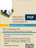 SHRM - Aligning HR With Strategy